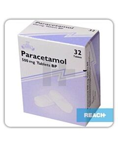 Paracetamol Capsules 500mg - 32 Pack
