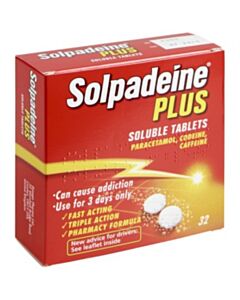 Solpadeine Plus Soluble Tablets - 32 Soluble Tablets