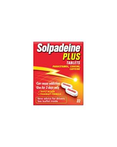 Solpadeine Plus Tablets -  32 Tablets