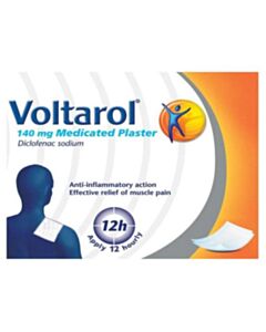 Voltarol Pain Relief Patches - Medicated Plaster 140mg - 5 Plasters