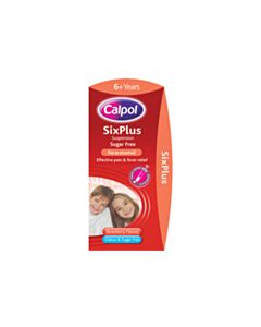 Calpol Six Plus Sugar Free - 80ml