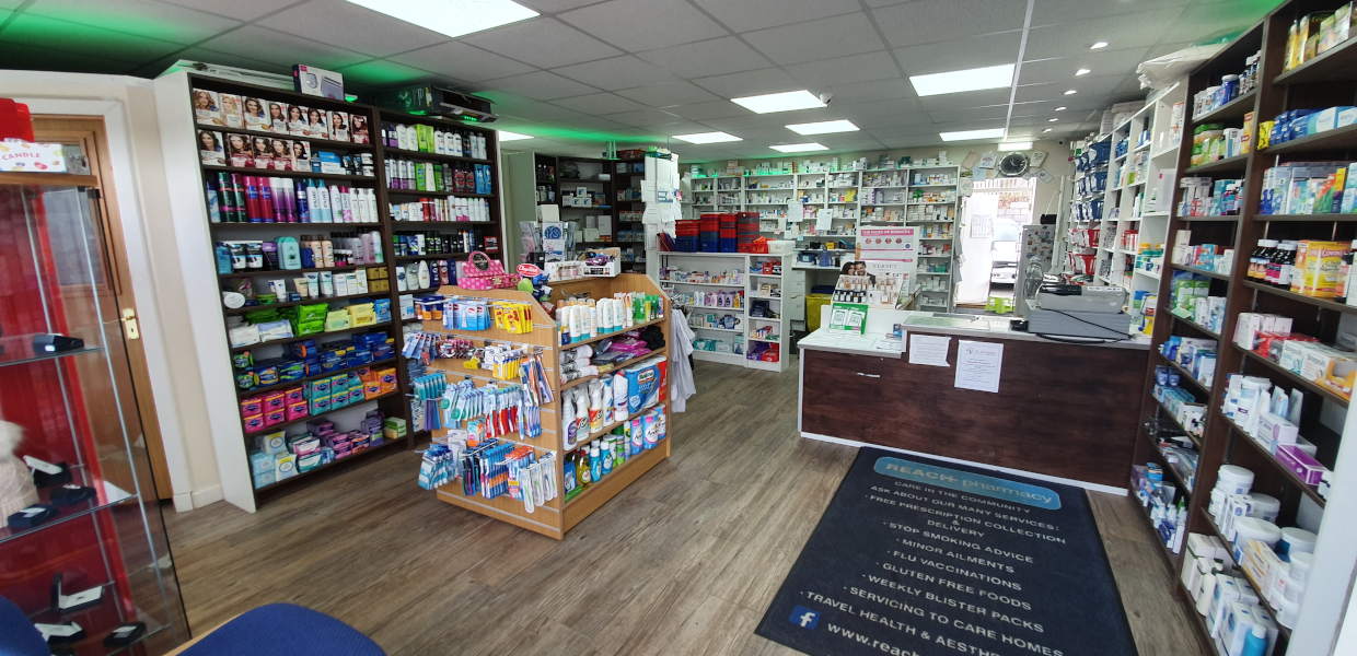 Inside photo of Reach Pharmacy Elderslie
