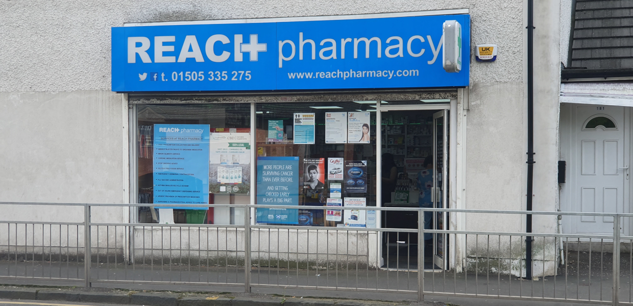 Outside photo of Reach Pharmacy Elderslie